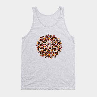 Africa Floral Design Tank Top